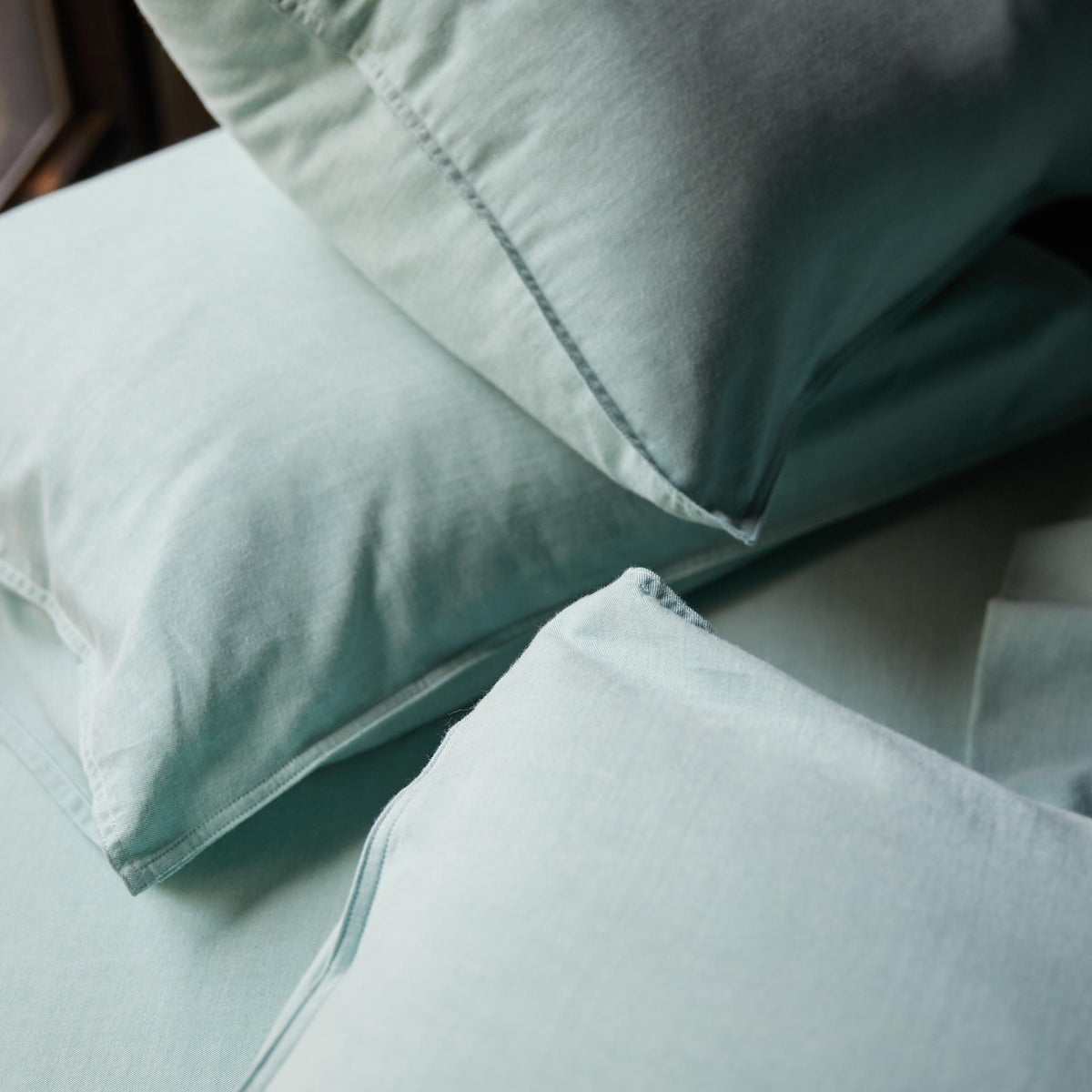 Heathered Cashmere Pillowcase Set