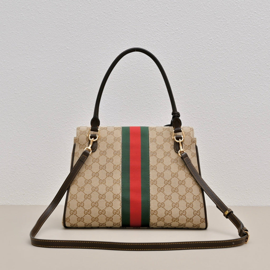GUCCI GG Paparazzo Medium Top Handle Bag-875018