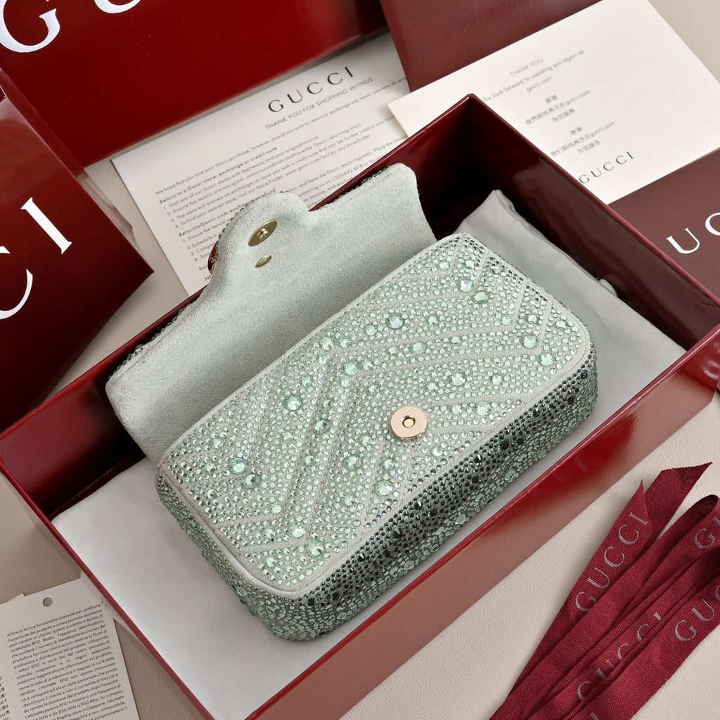 GUCCI Marmont Crystal Shoulder Bag-841290