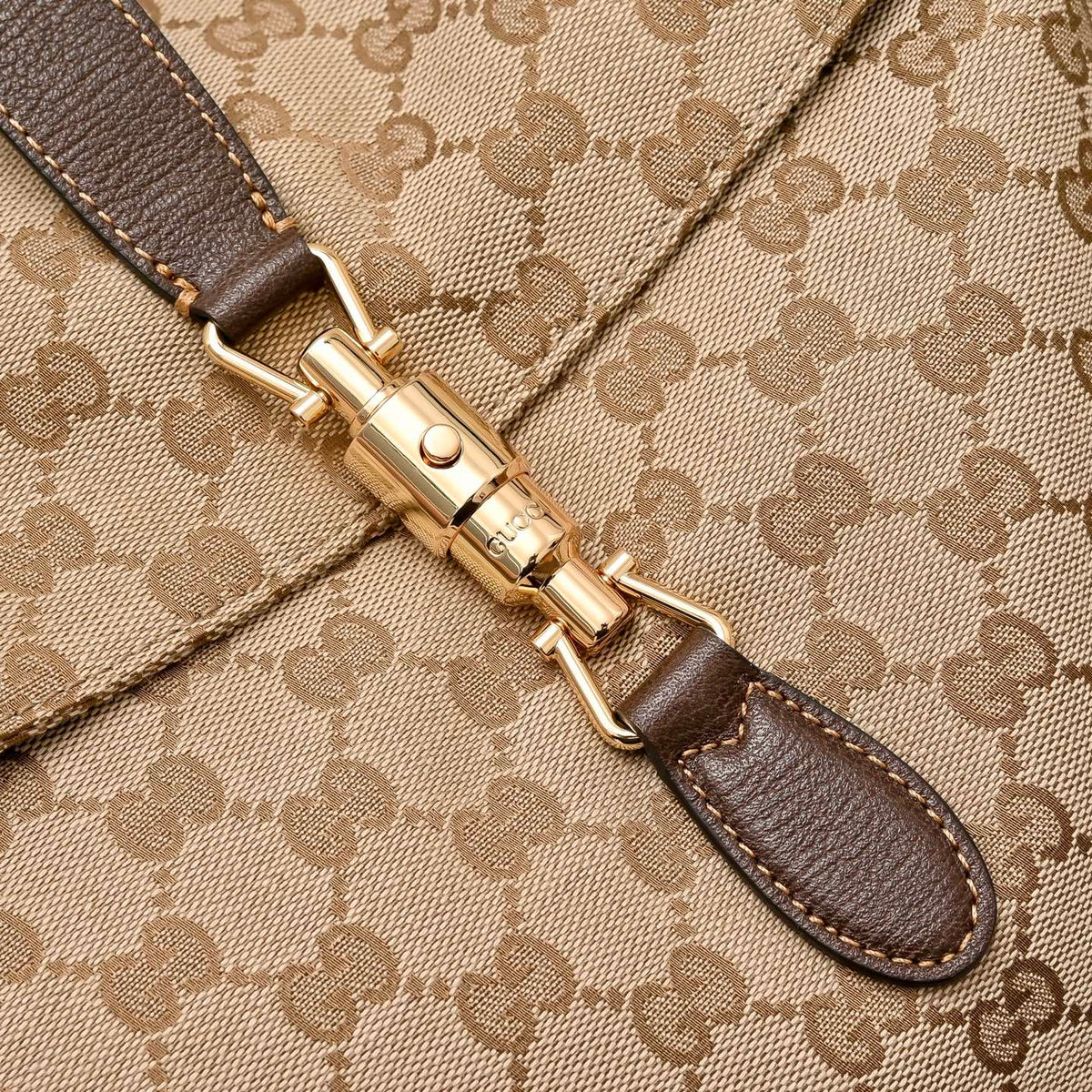GUCCI Jackie Flap Large Shoulder Bag-A005ZI